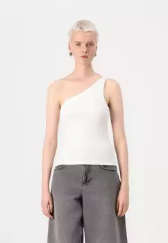 Топ BARE TANK Abercrombie & Fitch, белый