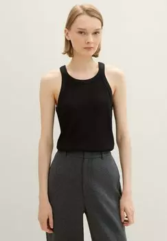 Топ Basic TOM TAILOR, глубокий черный