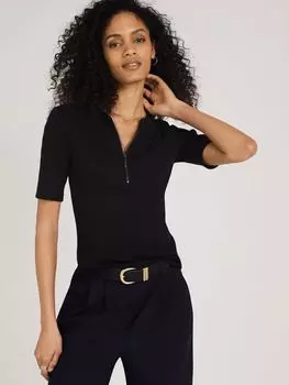 Топ Baukjen Essential на молнии, Caviar