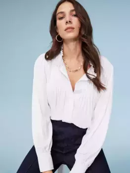 Топ Baukjen Imken Pintuck, белый