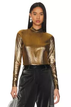 Топ BCBGeneration Long Sleeve, золотой