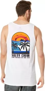 Топ Beach Day Tank Salty Crew, белый