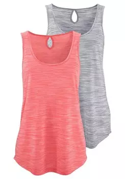 Топ Beach Time, серый