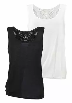 Топ Beach Time Strand, черный