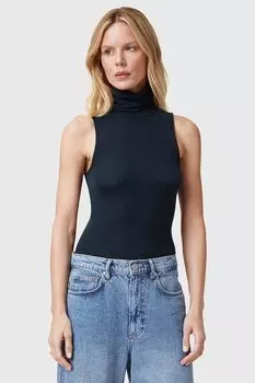 Топ BEC ROLL Allsaints, темно-синий