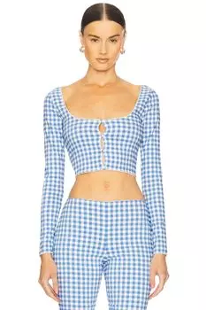 Топ Belinda Loba, blue & white