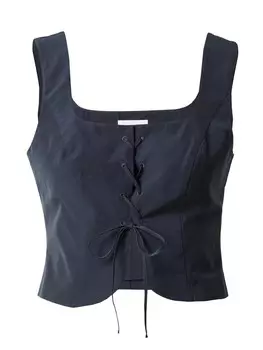 Топ Bella x ABOUT YOU Giselle, темно-синий