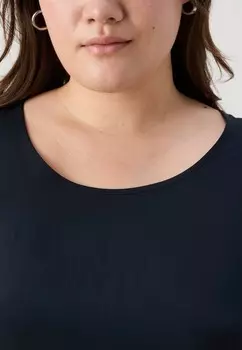 Топ BELLEZZA Persona by Marina Rinaldi, темно-синий