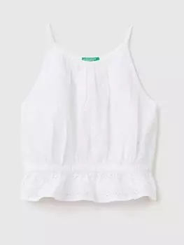 Топ Benetton, белый