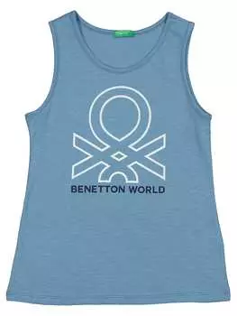 Топ Benetton, синий