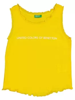 Топ Benetton, желтый