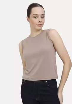 Топ BENIN Modanisa, бежевый