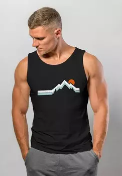 Топ BERG WANDERN NATUR Neverless, черный