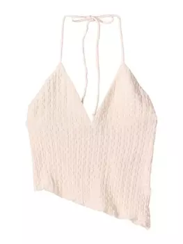 Топ Bershka, экрю