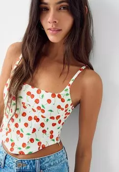 Топ Bershka, белый