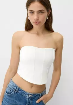 Топ Bershka, белый