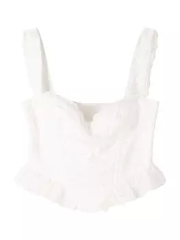 Топ Bershka, белый