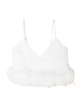 Топ Bershka, белый