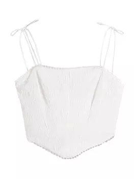 Топ Bershka, белый