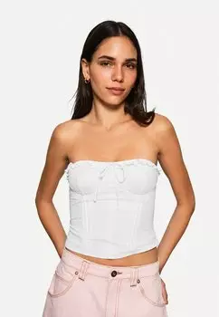 Топ Bershka, белый