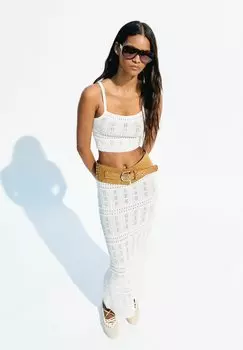 Топ Bershka, белый