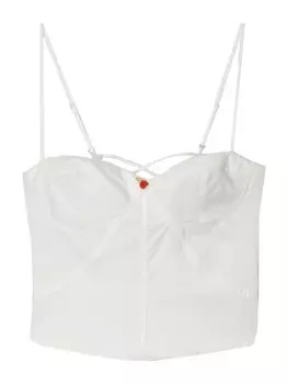 Топ Bershka, белый