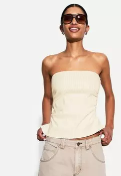 Топ Bershka, бежевый