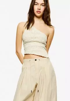 Топ Bershka, бежевый