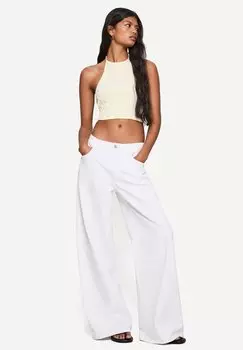 Топ Bershka, бежевый