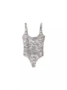 Топ Bershka Bodysuit, белый