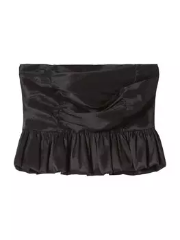 Топ Bershka, черный