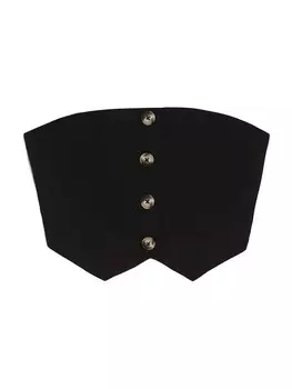 Топ Bershka, черный