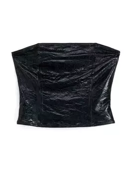 Топ Bershka, черный