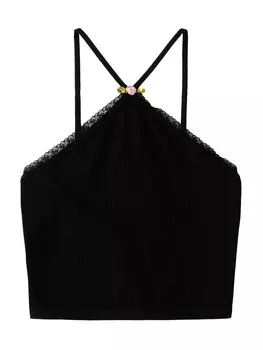 Топ Bershka, черный