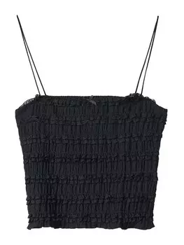 Топ Bershka, черный