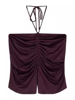 Топ Bershka, цвет Blackberry