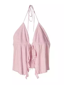 Топ Bershka, цвет Powder