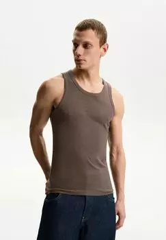 Топ Bershka, коричневый