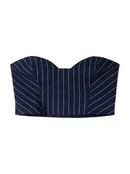 Топ Bershka, морской синий