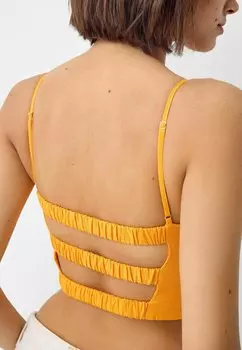 Топ Bershka, оранжевый