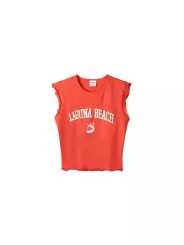 Топ Bershka Top, красный