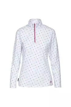 Топ Betty II с длинными рукавами на молнии 1 2 Trespass, белый