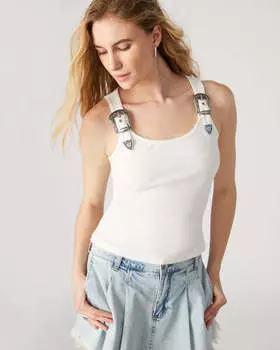 Топ Beverly Top Steve Madden, белый