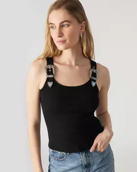 Топ Beverly Top Steve Madden, черный