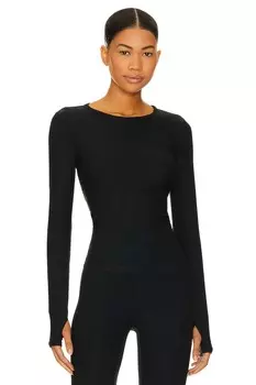 Топ Beyond Yoga Featherweight Sunrise Cropped, цвет Darkest Night