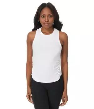 Топ Beyond Yoga Featherweight Your Fit Shirred Tank, цвет Cloud White