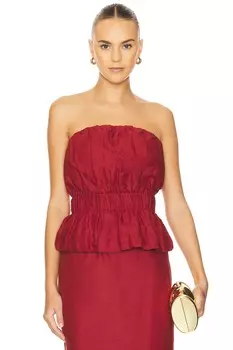 Топ без бретелек aurelia Posse, цвет merlot