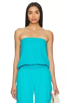 Топ без бретелек Bobi, цвет mermaid