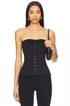 Топ без бретелек Wink Wink Free People, black