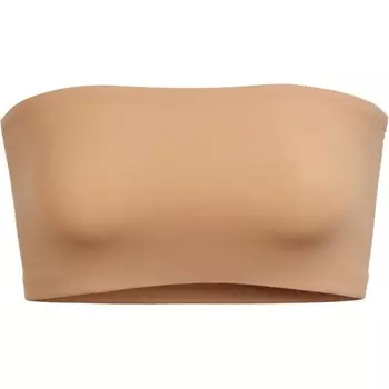 Топ без бретелек женский OCHRE/охра Skims